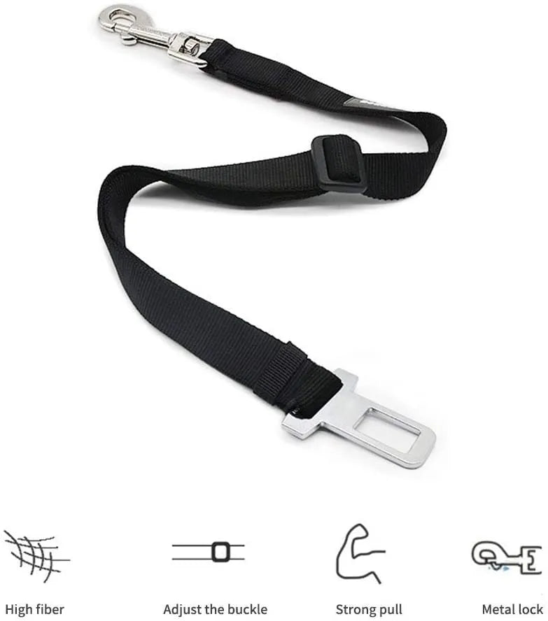 Adjustable Pet Cat Dog Car Safety Belt - Skippy Dogs
