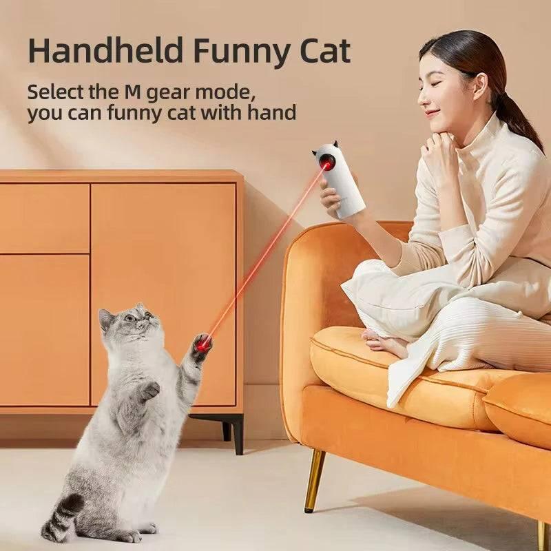 Automatic Cat Toy – Interactive Smart LED Laser - Skippy Dogs