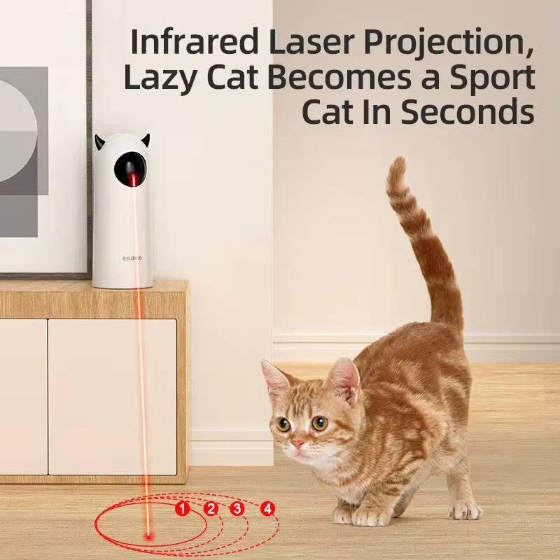 Automatic Cat Toy – Interactive Smart LED Laser - Skippy Dogs
