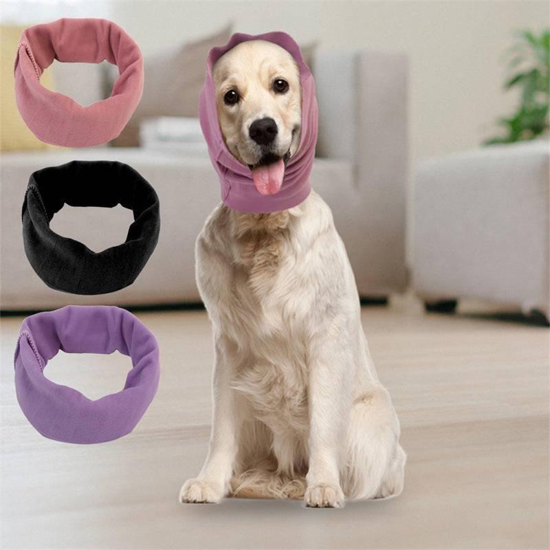 Calming Dog Ears Cover For Noise Reduce Pet Hood Earmuffs For Anxiety Relief Grooming Bathing Blowing Pets Drying - Skippy Dogs
