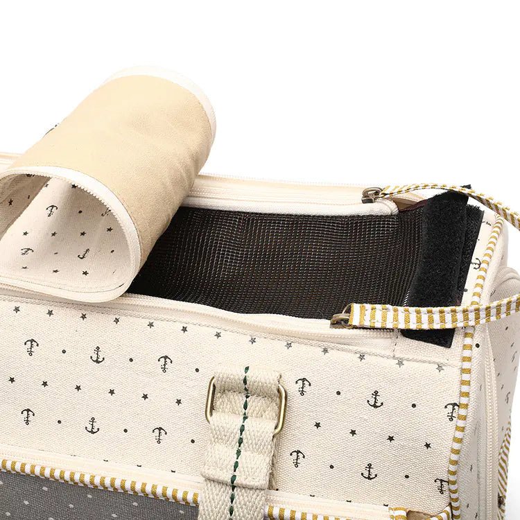 Canvas Pet Carrier - Pet Space Bag - Skippy Dogs