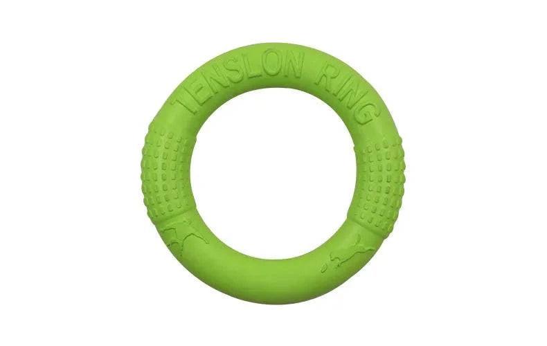 Dog Toys Pet Flying Disk Training Ring Puller Anti - Bite Floating Interactive Supplies Dog Toys Aggressive Chewing - Skippy Dogs