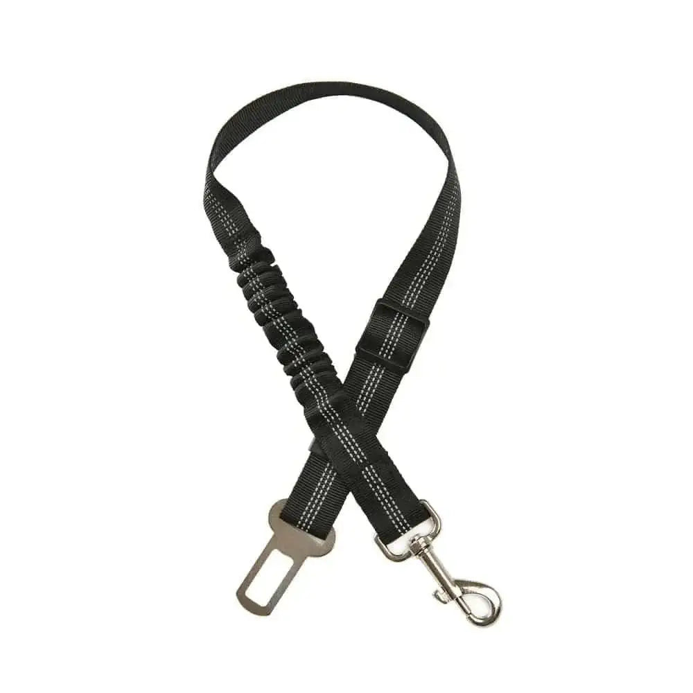 Durable Nylon Dog Seat Belt - Adjustable & Reflective.