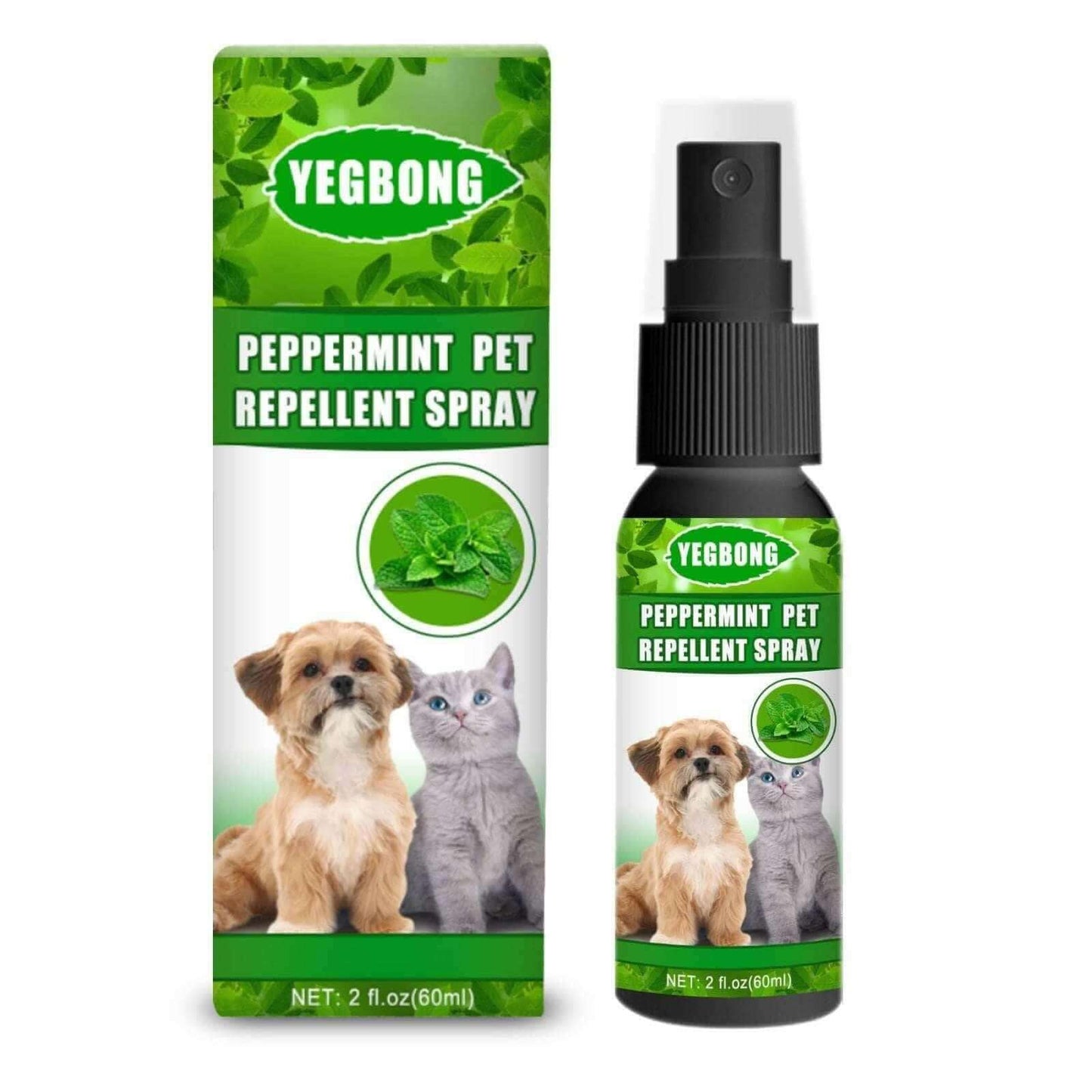 Mint Pet Dog Acarus Killing Fungus Dogs And Cats Spray.