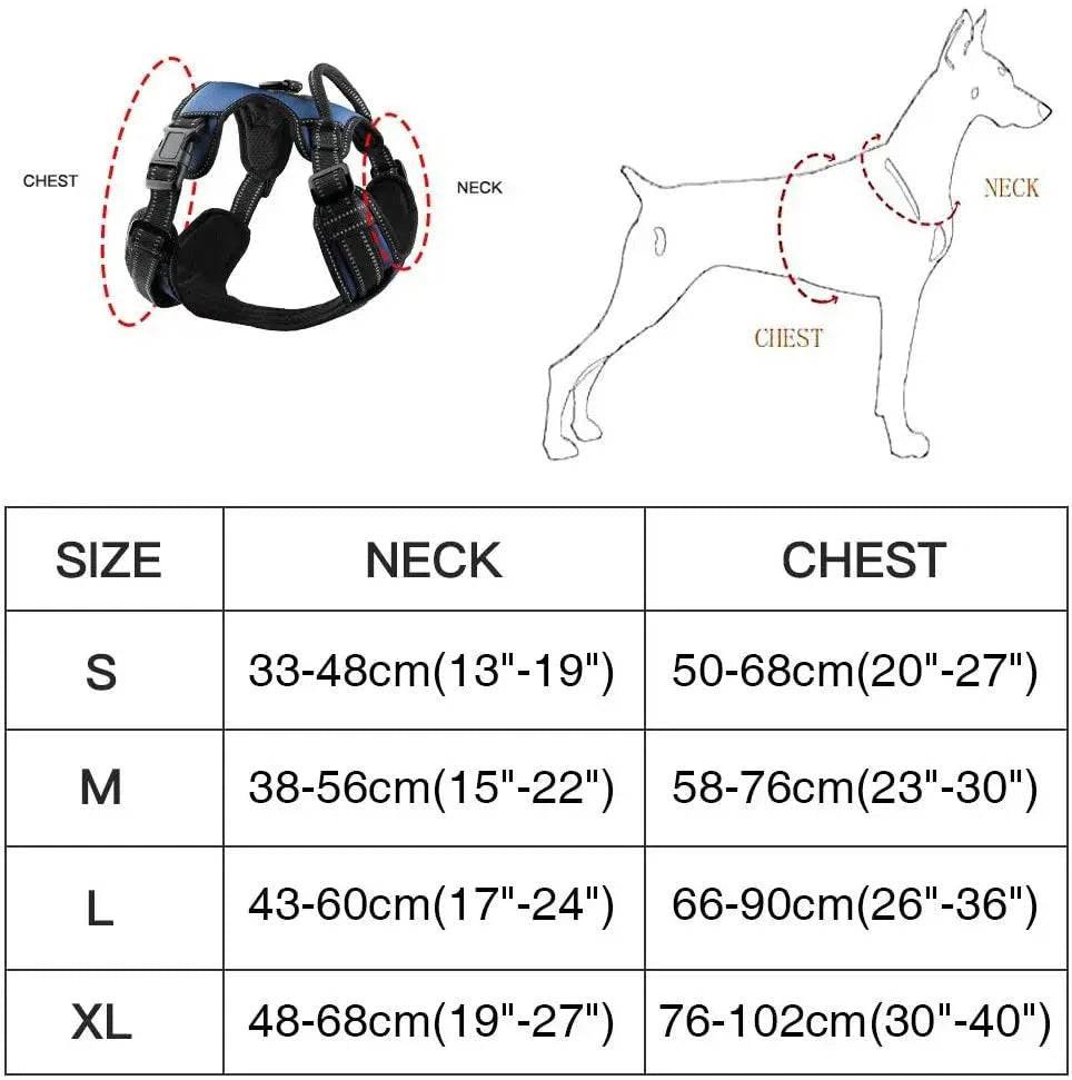 No - Pull 4 - In - 1 Dog Harness - Skippy Dogs