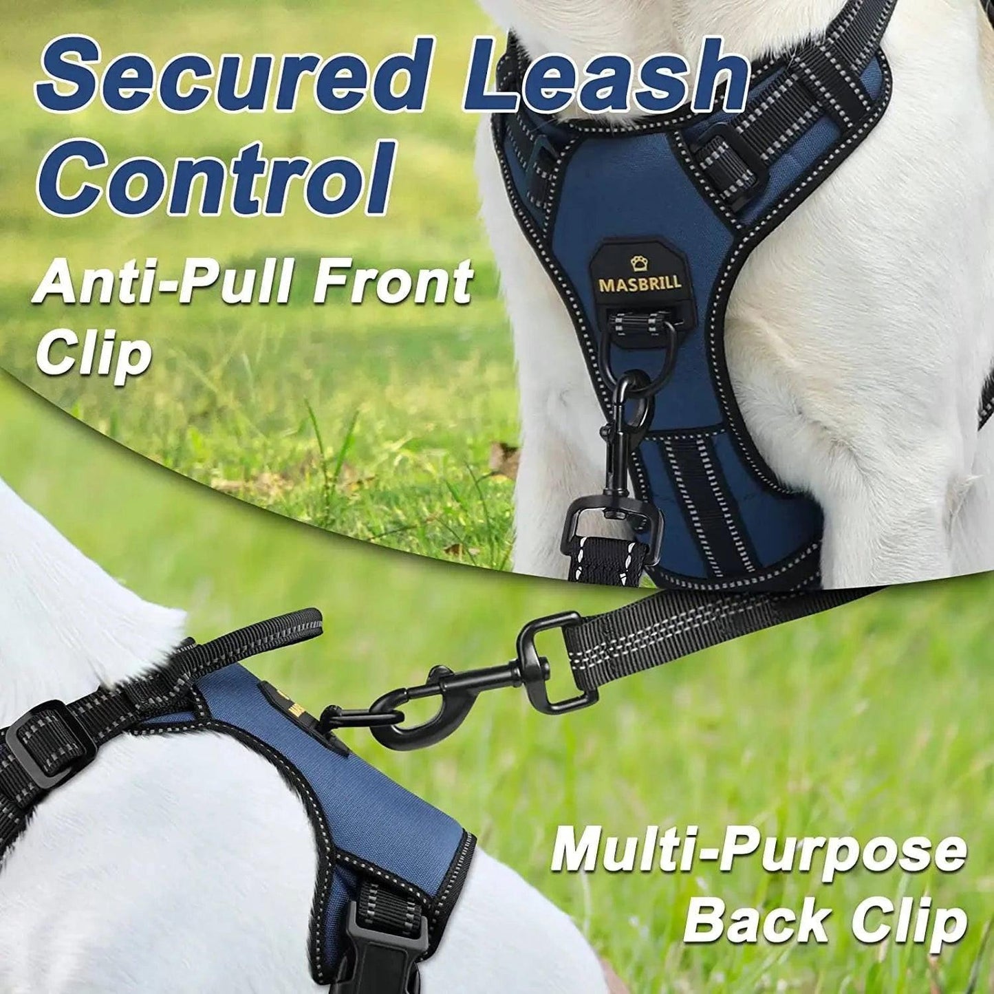 No - Pull 4 - In - 1 Dog Harness - Skippy Dogs