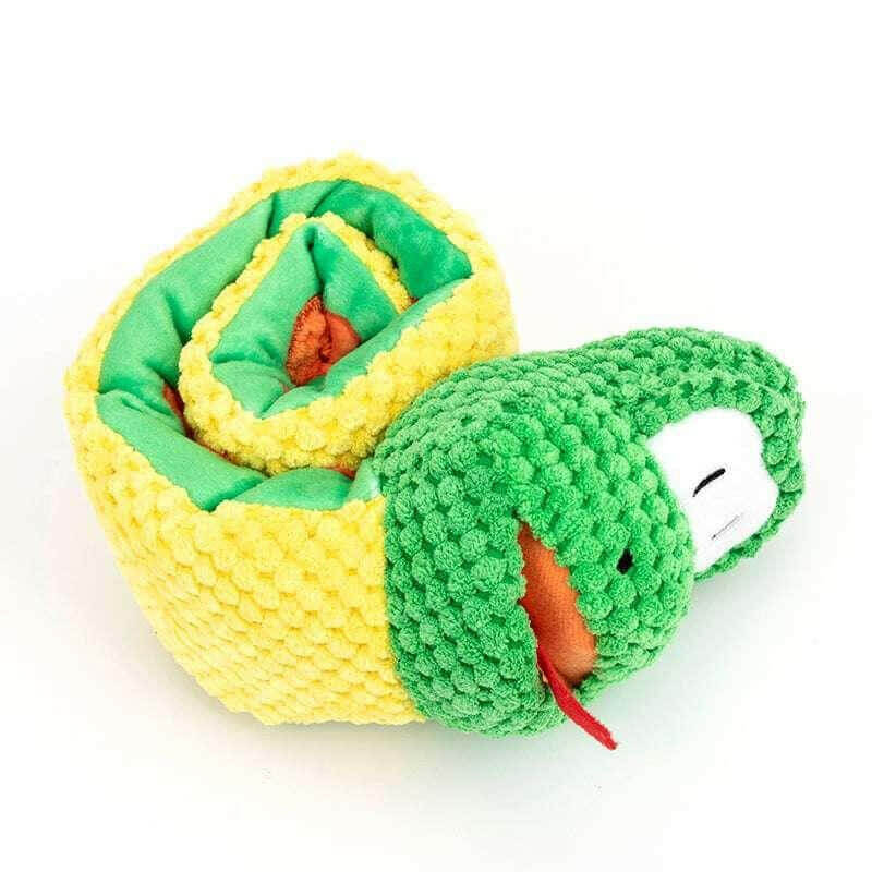 Snake Snuffle Toy Squeaky Dog Toy.