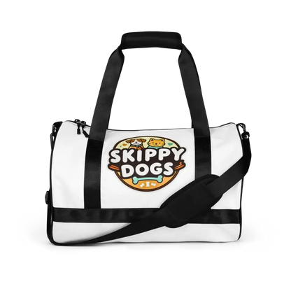 Customized Skippy Dogs merchandise featuring its new and vibrant logo, tailored to your unique preferences.