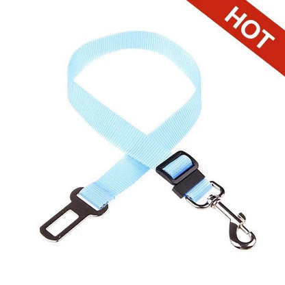 Adjustable Pet Cat Dog Car Safety Belt - Skippy Dogs