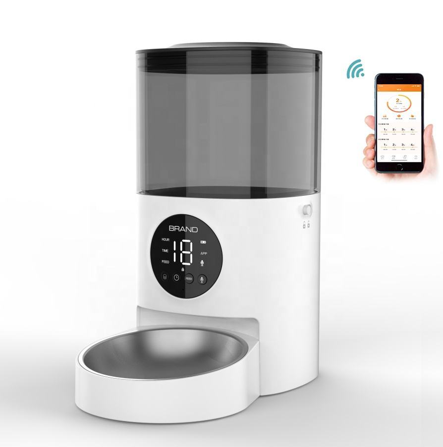 Automatic Pet Feeder WiFi Feeding Machine For Cats And Dogs - Skippy Dogs