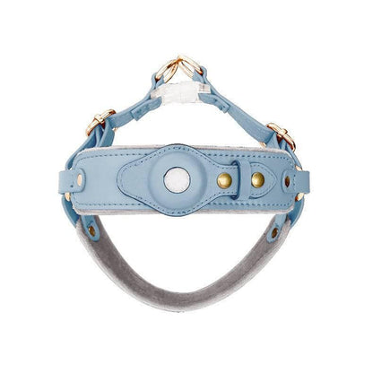 Chest Back Airtag Positioning With Dog Traction Rope - Skippy Dogs