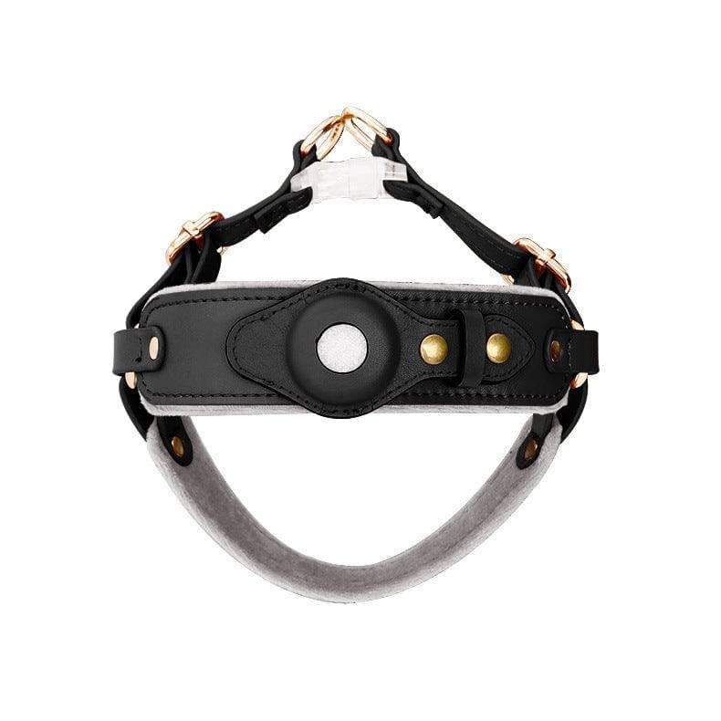 Chest Back Airtag Positioning With Dog Traction Rope - Skippy Dogs