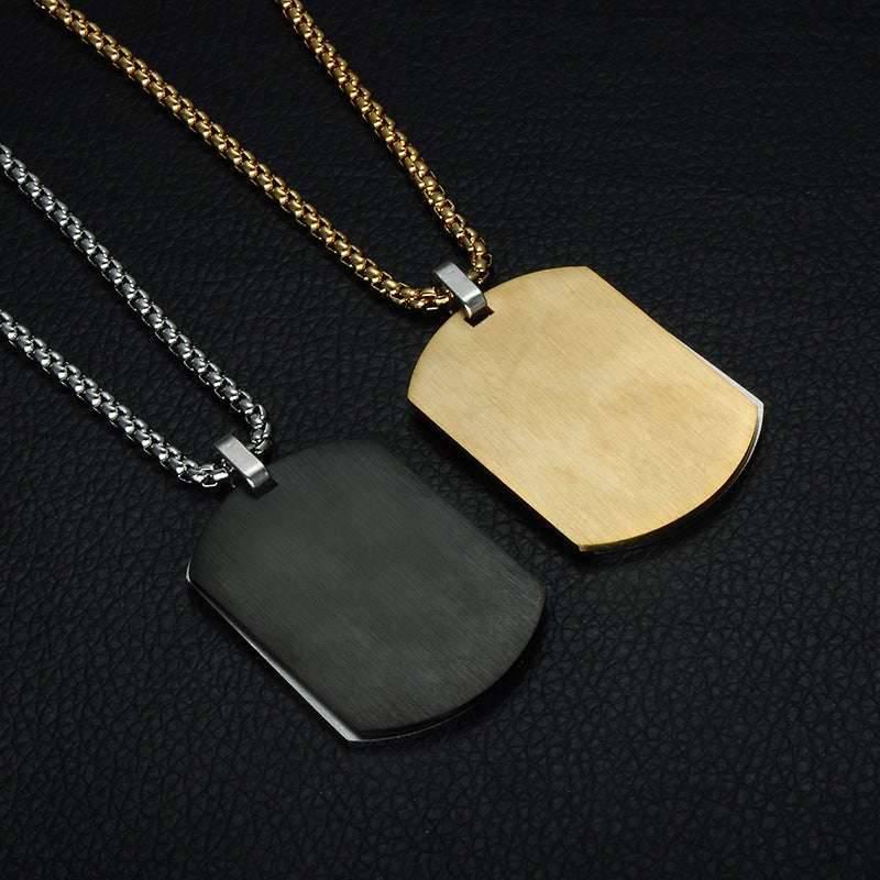 Cross Dog Tag Pendant - Skippy Dogs