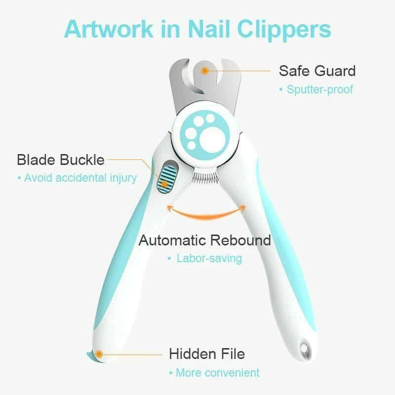 Cute Pets Nail Clippers Labor-Saving Dogs Nail Clipper.