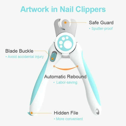 Cute Pets Nail Clippers Labor-Saving Dogs Nail Clipper.