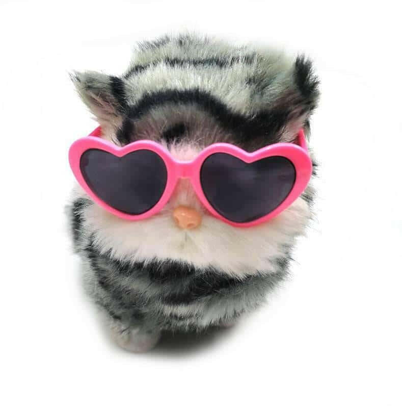 Dog Cat Pet Heart-shaped Sunglasses.