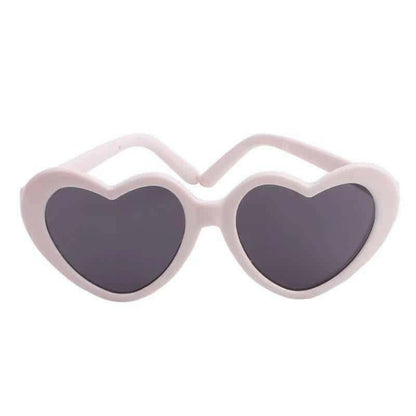 Dog Cat Pet Heart-shaped Sunglasses.