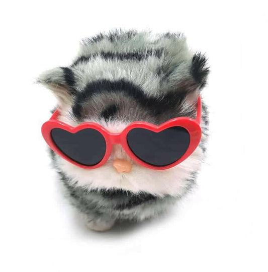 Dog Cat Pet Heart-shaped Sunglasses.