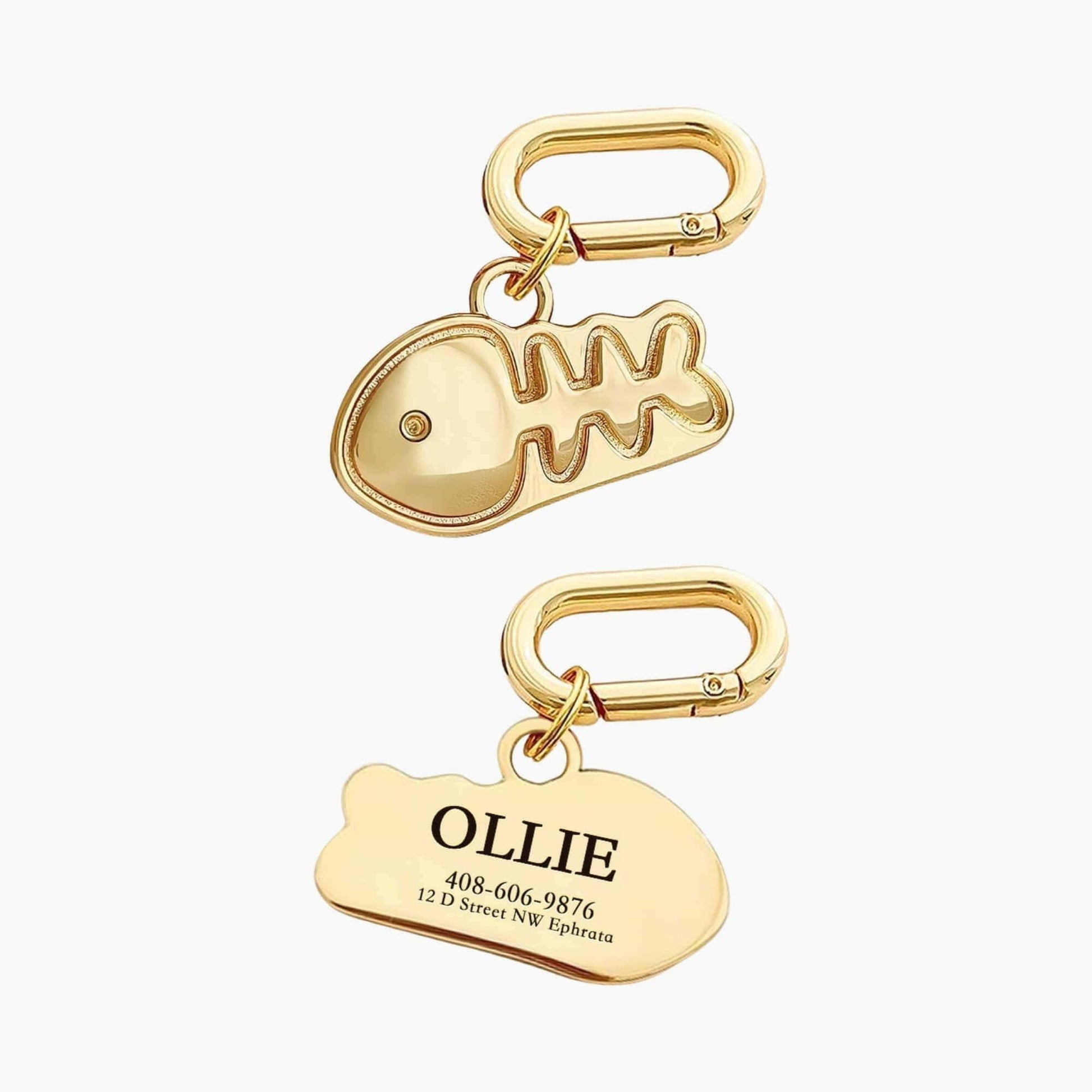 Dog Tag Cat Customized Pet Loss Prevention Brand Hanging Tag.