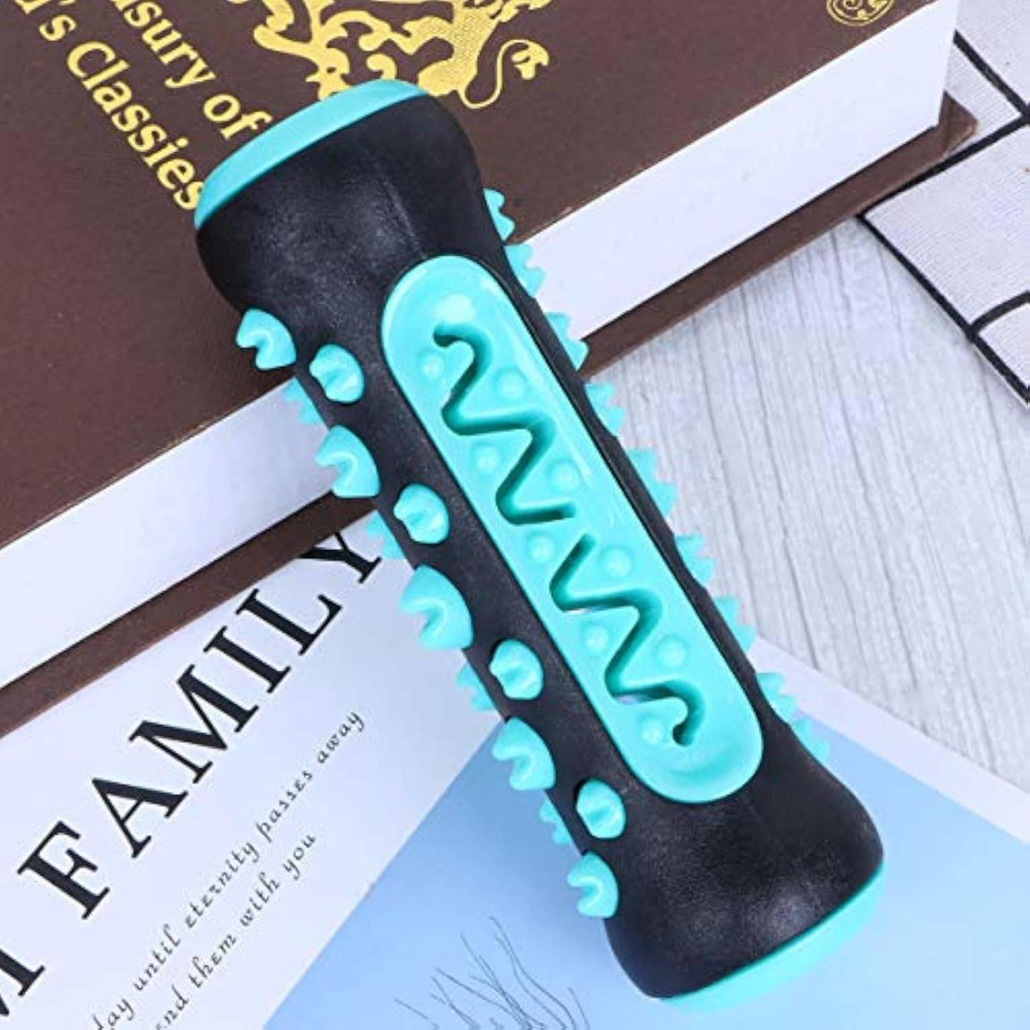 Dog Toothbrush Chew Toy Puppy Dog Teeth Cleaning Stick Natural Rubber Dental Teether Molar Toys For Dog Pets - Skippy Dogs