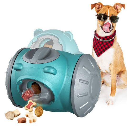 Dog Tumbler Toys Increases Pet IQ Interactive Slow Feeder For Small Medium Dogs Cat Training Balance Car Feeder Pet Toy Pet Products - Skippy Dogs