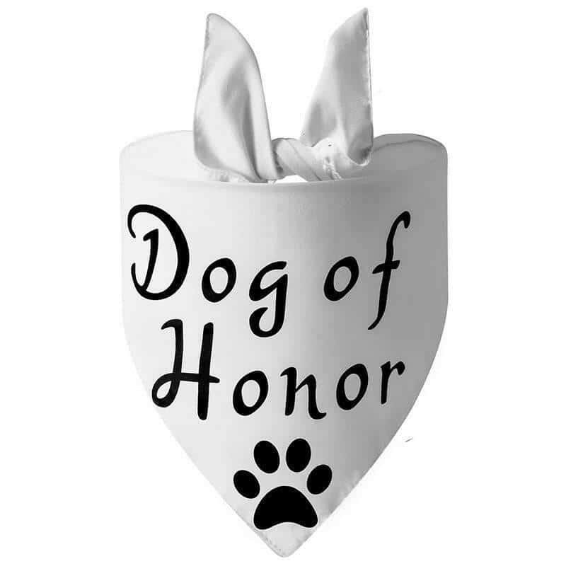 Dog Wedding Bandana My Humans Are Getting Married She Said.