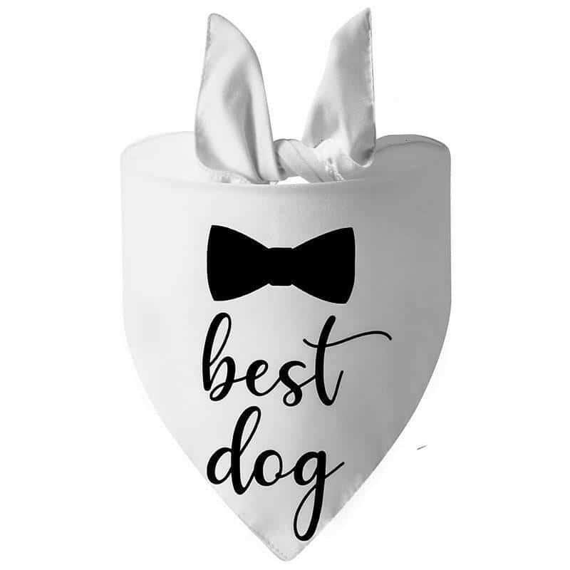 Dog Wedding Bandana My Humans Are Getting Married She Said.