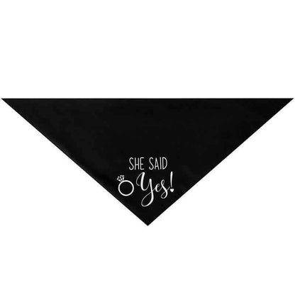 Dog Wedding Bandana My Humans Are Getting Married She Said.