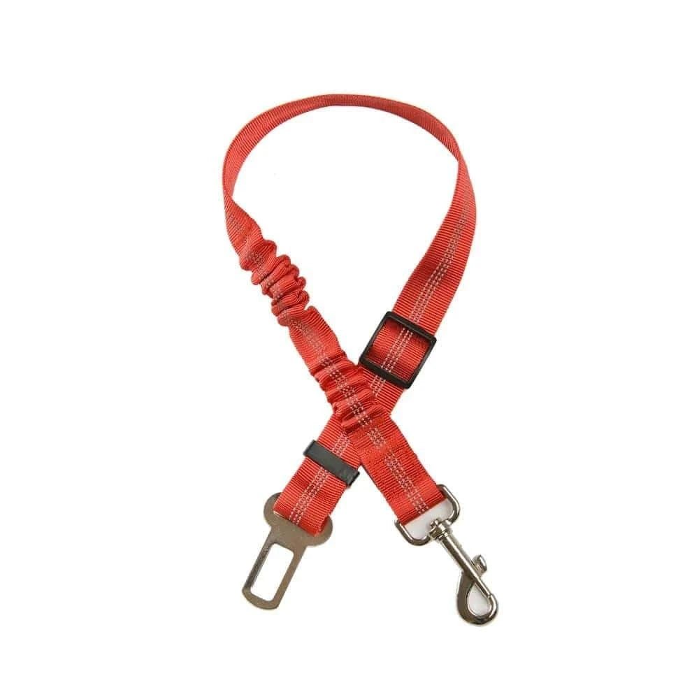 Durable Nylon Dog Seat Belt - Adjustable & Reflective.