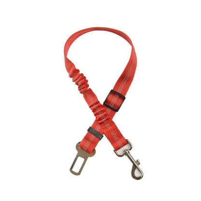 Durable Nylon Dog Seat Belt - Adjustable & Reflective.