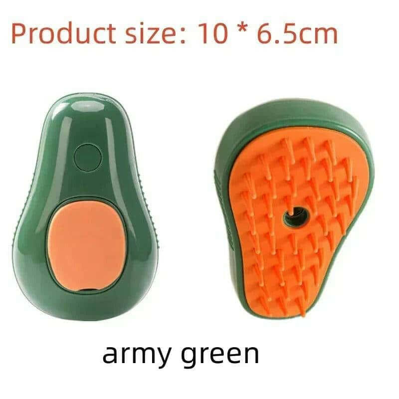 Electric Cat Steam Brush – 3-In-1 Pet Grooming Comb.