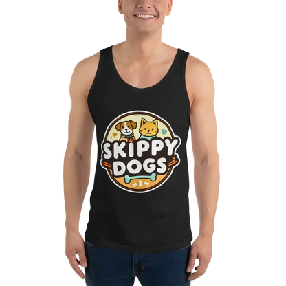 MERCH IS HERE! Checkout Tank Tops featuring the rebranded logo of CHIPPY DOGS.