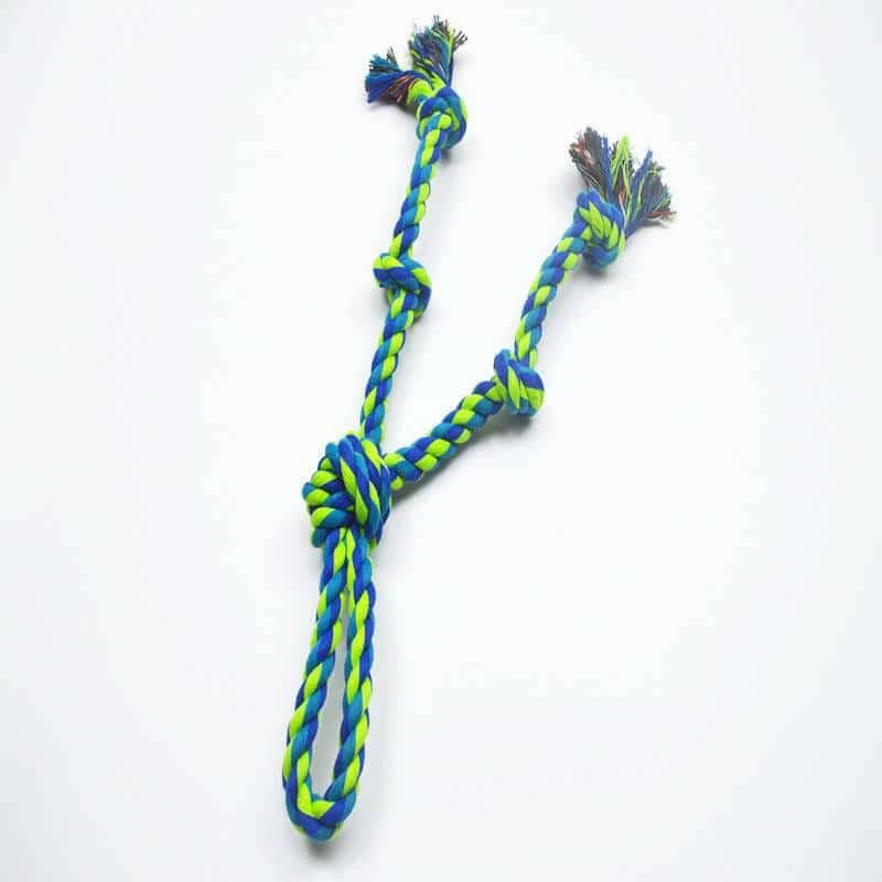 Heavy-Duty Rope Knot Dog Toys.