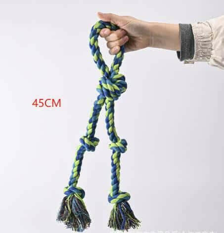 Heavy-Duty Rope Knot Dog Toys.