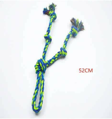 Heavy-Duty Rope Knot Dog Toys.