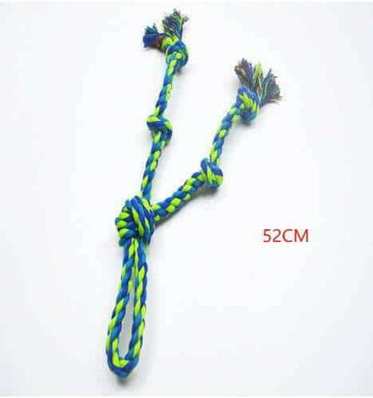 Heavy-Duty Rope Knot Dog Toys.