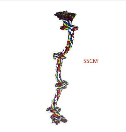 Heavy-Duty Rope Knot Dog Toys.