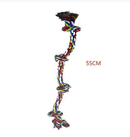 Heavy-Duty Rope Knot Dog Toys.
