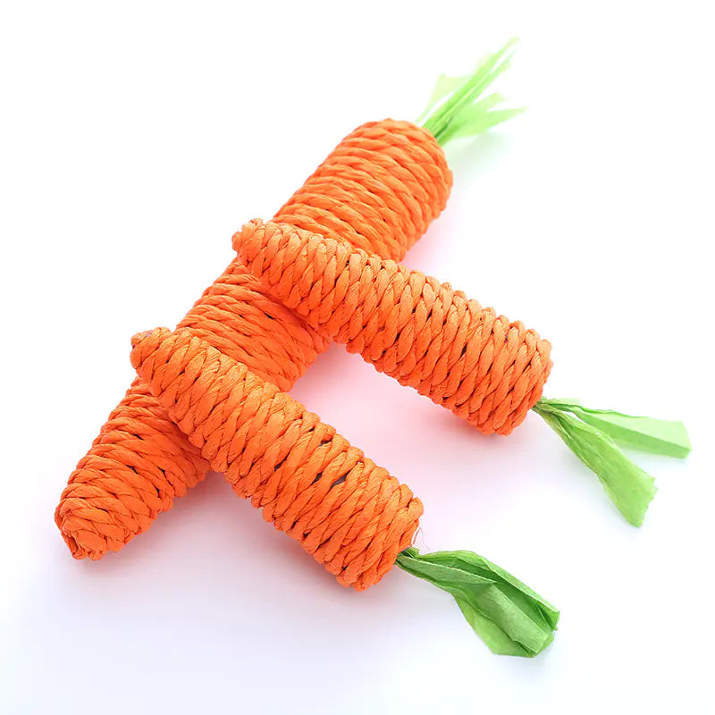 Bell-Tinkling Carrot Cat Chew