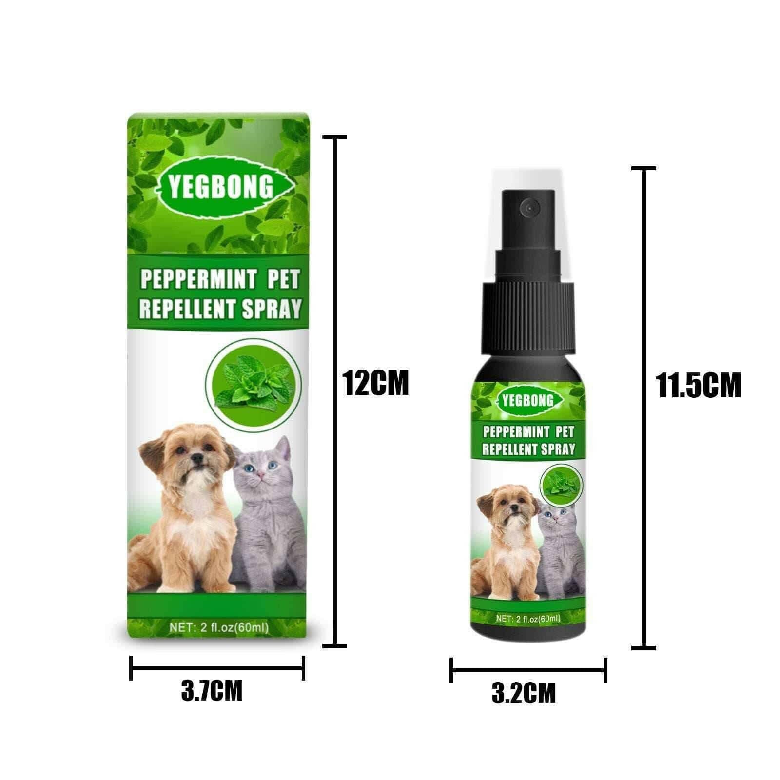 Mint Pet Dog Acarus Killing Fungus Dogs And Cats Spray.