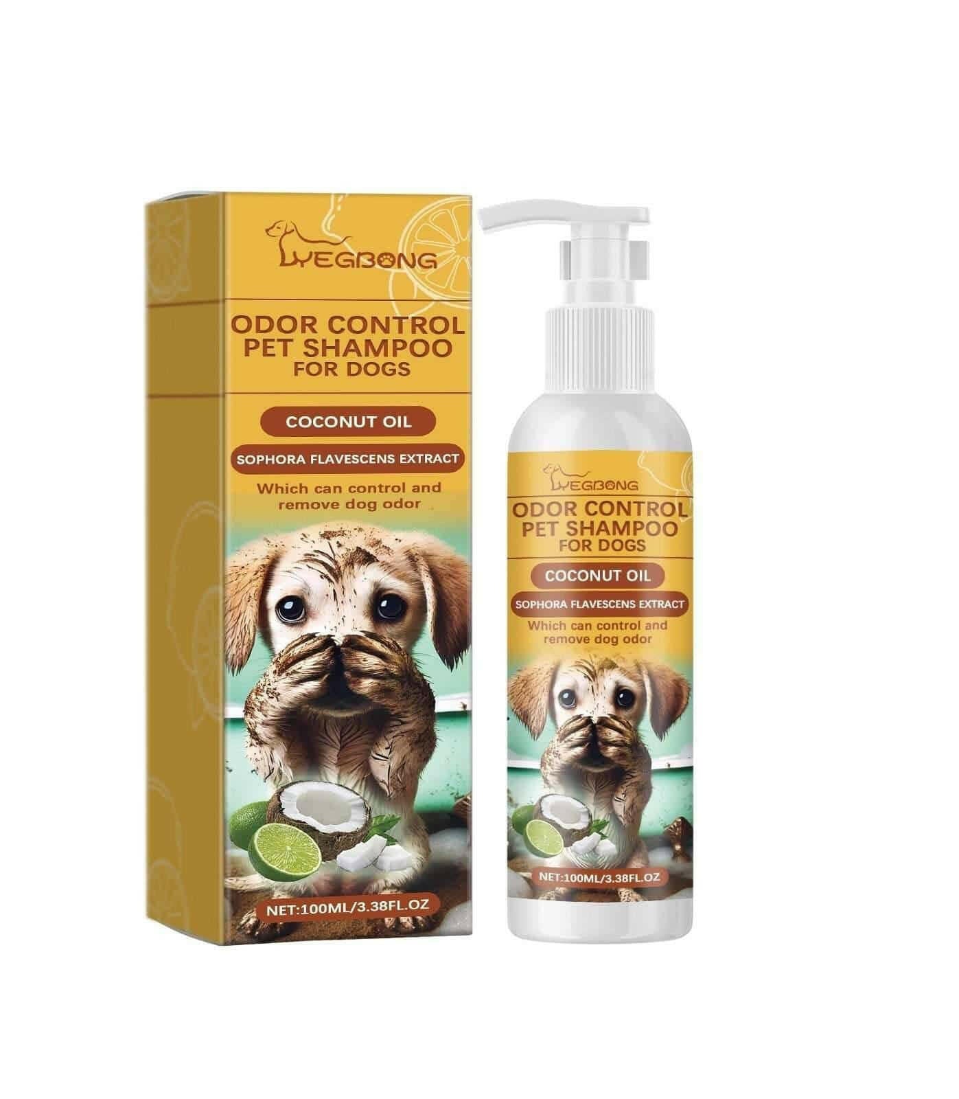 Odor Control Pet Shampoo For Dogs.