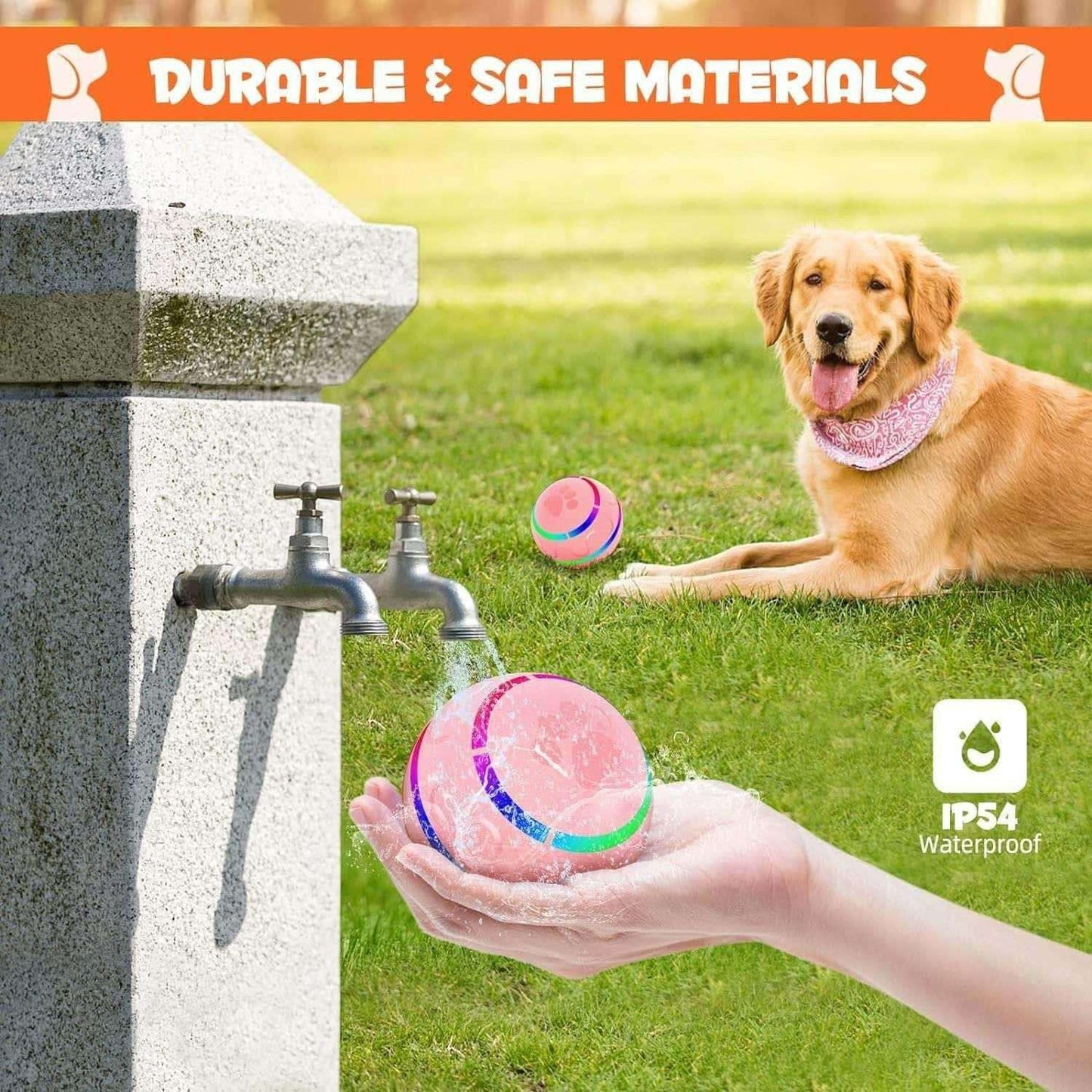 Peppy Pet Ball for Dogs- Interactive Toy.