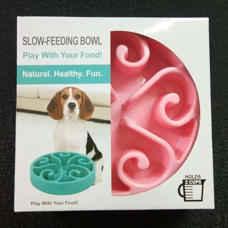 Pet Anti-choke Food Basin Dog Food Bowl.