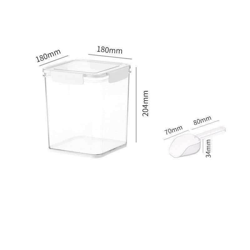 Pet Cat Food Dog Food Sealed Storage Bucket.