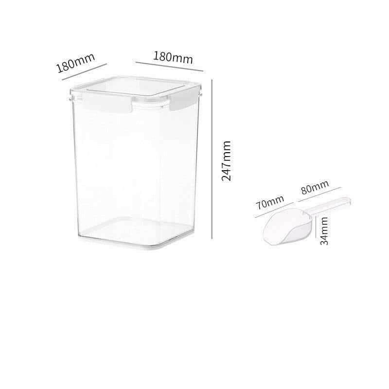Pet Cat Food Dog Food Sealed Storage Bucket.