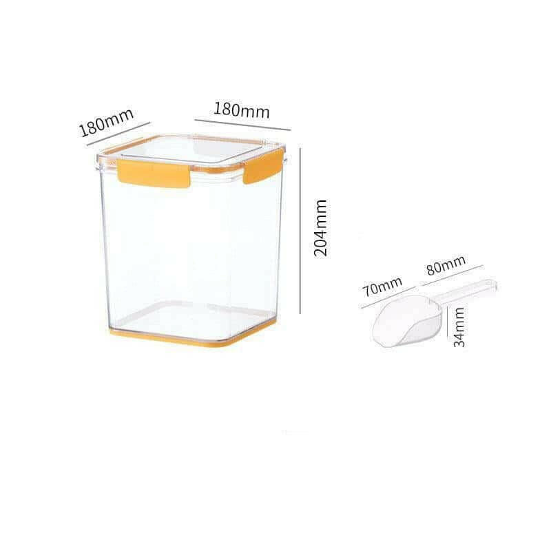 Pet Cat Food Dog Food Sealed Storage Bucket.