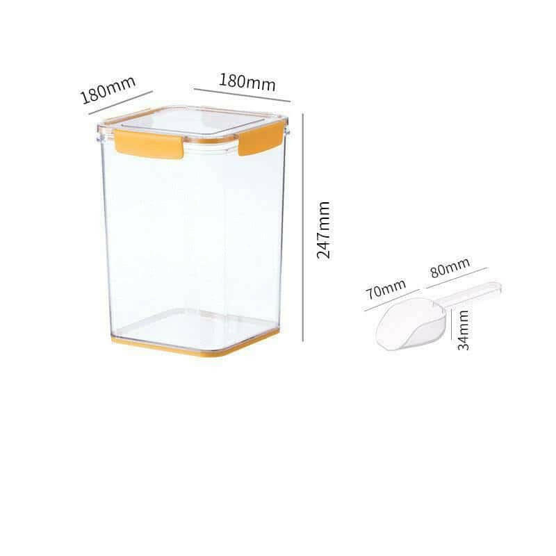 Pet Cat Food Dog Food Sealed Storage Bucket.
