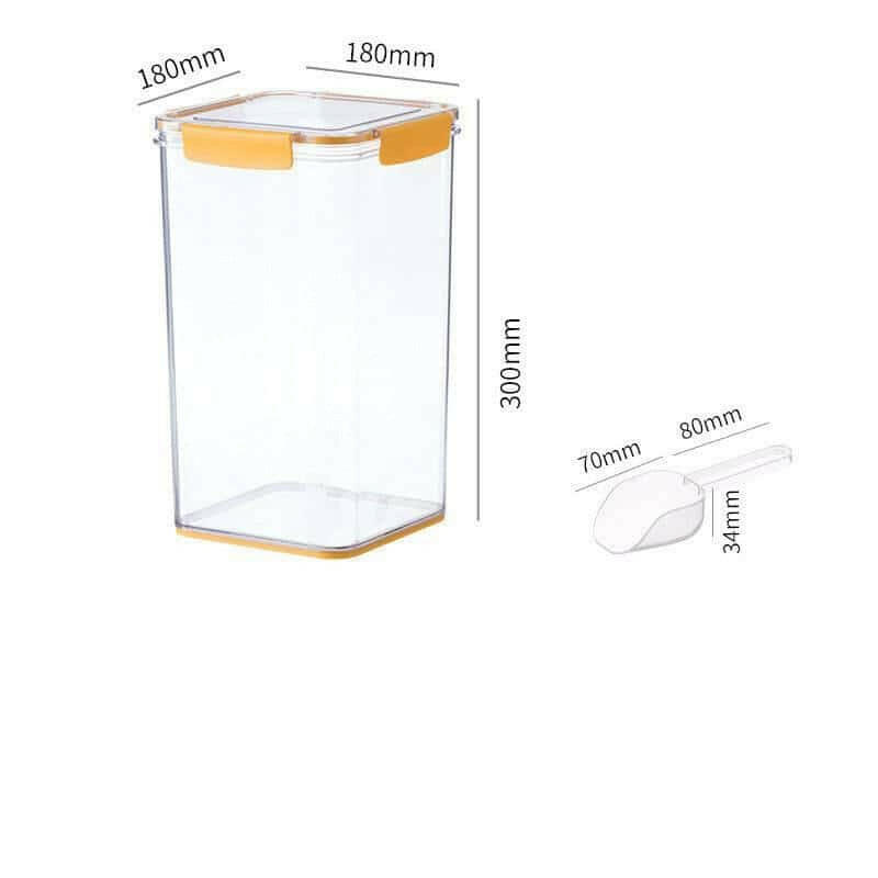 Pet Cat Food Dog Food Sealed Storage Bucket.