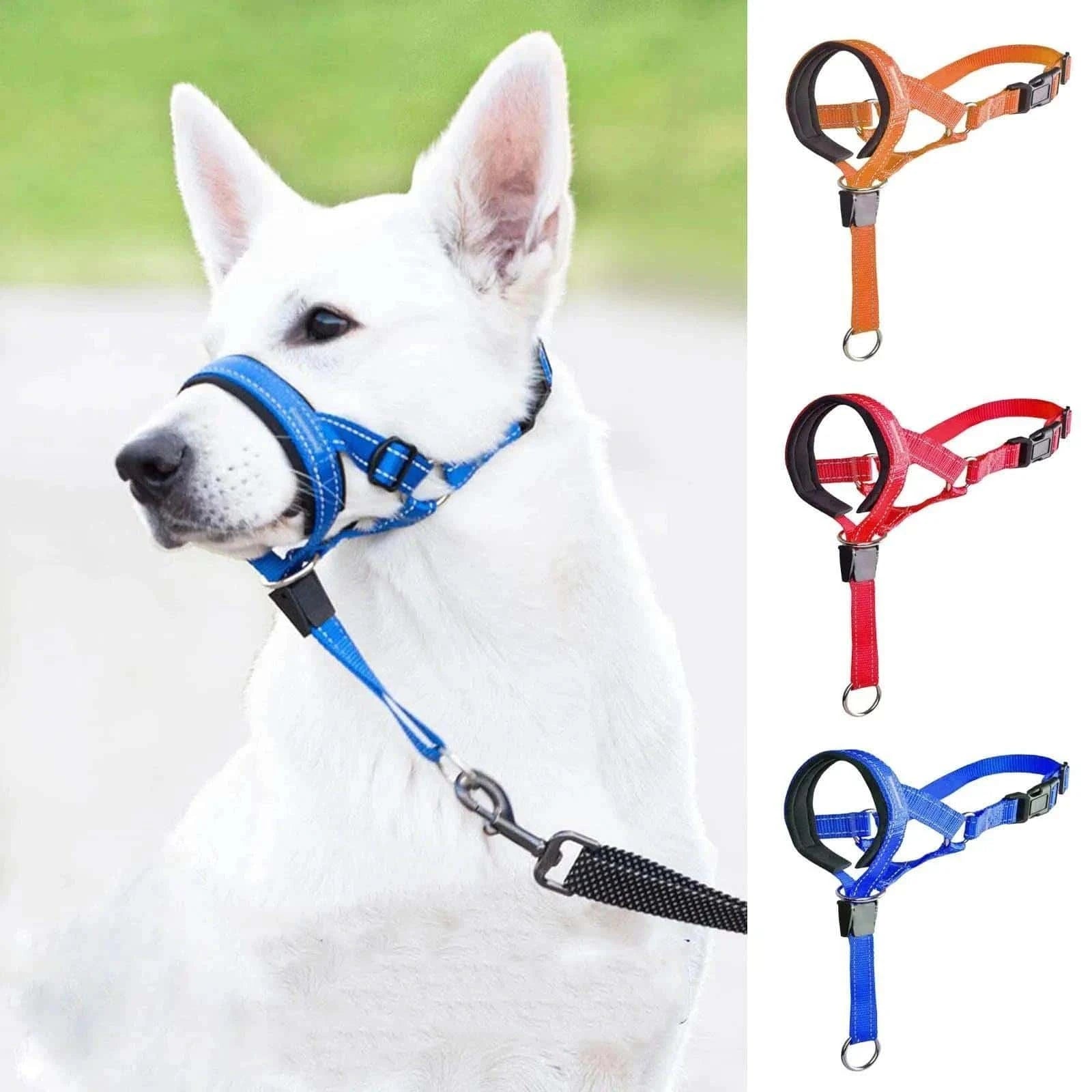 Pet Dog Muzzle With Soft Padding.