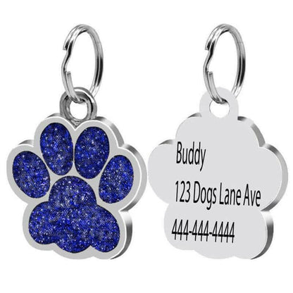 Pet Lover Gift Custom Dog Tag Personalized Flash.